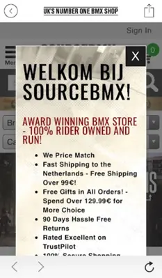 Source BMX android App screenshot 0